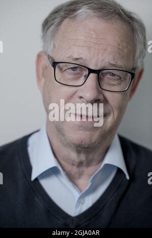 ISLAND 2016-04-14 Lars Lagerback, coach of the Iceland national football team. Iceland plays with Austria, Hungary and Portugal in the European football Champions in France 2016. Foto: Staffan Lowstedt / SvD / TT / Kod: 30312  Stock Photo