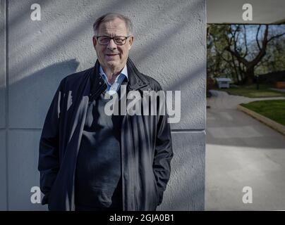 ISLAND 2016-04-14 Lars Lagerback, coach of the Iceland national football team. Iceland plays with Austria, Hungary and Portugal in the European football Champions in France 2016. Foto: Staffan Lowstedt / SvD / TT / Kod: 30312  Stock Photo