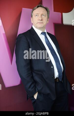 STOCKHOLM 2016-11-24 Neil Dudgeon is seen during his visit to Stockholm, Sweden, November 24, 2016. Neil Dudgeon stars as Chief Inspector John Barnaby in the television crime series Â“Midsomer MurdersÂ” which celebrates its 20th anniversary. Foto: Henrik Montgomery / TT / kod 10060  Stock Photo