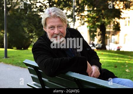 STOCKHOLM 20151015 Swedish actor Rolf Lassgard from the movie ' A man named Ove'.The film has been nominated for a Oscar Foto: Cornelia Nordstrom / EXP / TT / Kod: 8500  Stock Photo