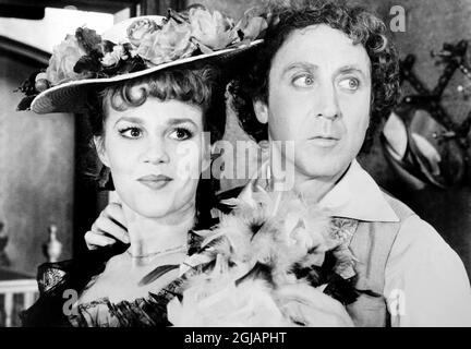 5963848 ADVENTURE OF SHERLOCK HOLMES' SMARTER BROTHER, from left, Madeline Kahn, Gene Wilder, 1975; © 20th Century Fox Film Corporation; Everett Collection; . Stock Photo