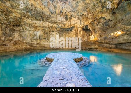 Mexico, Valladolid. Suytun Cenote Stock Photo