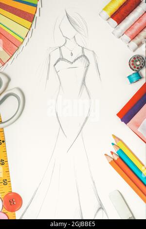 Fashion illustration sketch | fashion design | fashion dress sketch … | Fashion  illustration sketches dresses, Fashion drawing dresses, Fashion  illustration dresses
