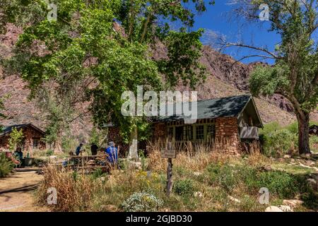 Phantom Ranch Canteen in Grand Canyon National Park, Arizona, USA. Stock Photo