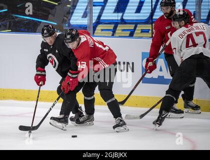 IIHF: New Jersey Devils Nico Hischier & Jonas Siegenthaler help Switzerland  top Group B