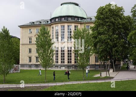 The Stockholm School of Economics in Stockholm,Sweden Stock Photo