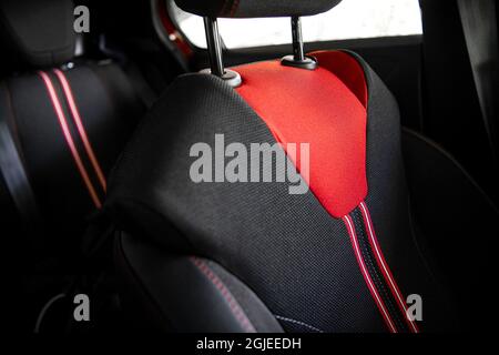 Opel Corsa GS Line 130. Car, interior, detail Photo: Pontus Lundahl / TT / code10050  Stock Photo