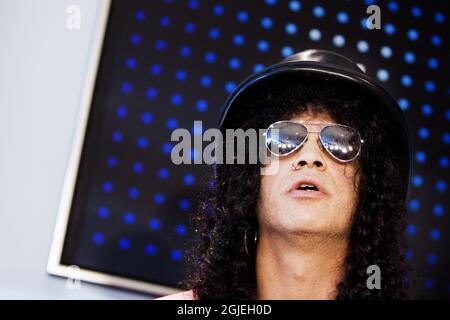 US Rocker Slash in Oslo. Stock Photo