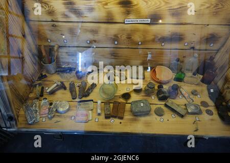 Ketrzyn, Gierloz, Poland - July 19, 2021: findings at the Wolf's Lair (Wilczy Szaniec, Wolfsschanze) built by the Organisation Todt. Stock Photo