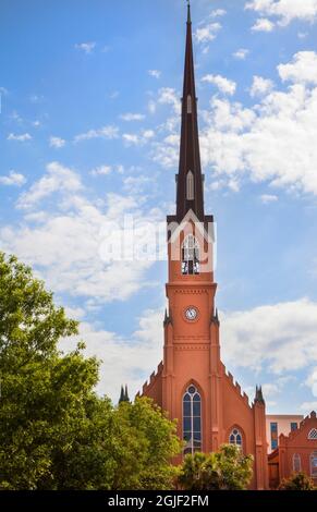 St. Matthew's Lutheran Church in Charleston, South Carolina, USA. Stock Photo