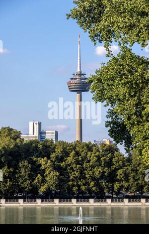 TV tower in Cologne is a prominent landmark in German city Stock Photo