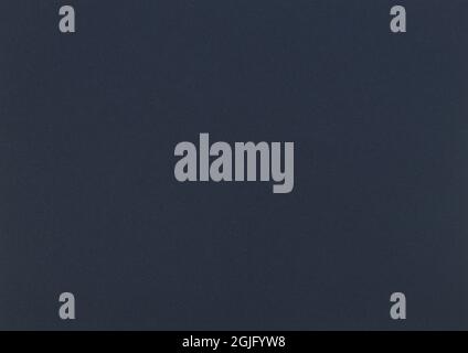 Dark blue paper background. Ebony clay colour paper texture. Stock Photo