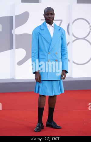 Venice, Italy. 09th Sep, 2021. Demi Oyenekan attending the America Latina Premiere as part of the 78th Venice International Film Festival in Venice, Italy on September 09, 2021. Photo by Paolo Cotello/imageSPACE Credit: Imagespace/Alamy Live News Stock Photo