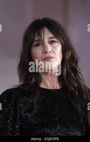 Venice, Italy. 09th Sep, 2021. Charlotte Gainsbourg attending the Les Choses Humaines Premiere as part of the 78th Venice International Film Festival in Venice, Italy on September 09, 2021. Photo by Paolo Cotello/imageSPACE Credit: Imagespace/Alamy Live News Stock Photo