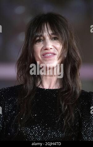Venice, Italy. 09th Sep, 2021. Charlotte Gainsbourg attending the Les Choses Humaines Premiere as part of the 78th Venice International Film Festival in Venice, Italy on September 09, 2021. Photo by Paolo Cotello/imageSPACE/Sipa USA Credit: Sipa USA/Alamy Live News Stock Photo
