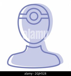 Icon Vector of Surgeon-2 - Two Tone Style - Simple illustration, Editable stroke, Design template vector, Good for prints, posters, advertisements, an Stock Vector