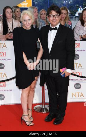 September 9, 2021, London, UK Kitty McIntyre and Michael McIntyre arriving at the National Television Awards 2021, O2 Arena, London. Credit: Doug Peters/EMPICS/Alamy Live News Stock Photo