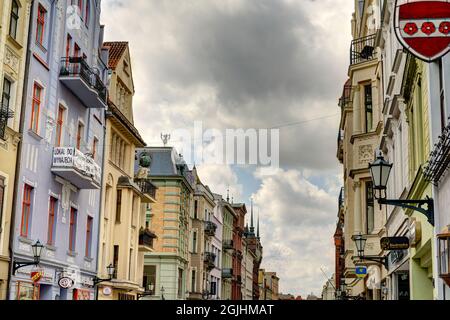 Torun Old Town, HDR Image Stock Photo