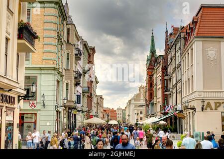 Torun Old Town, HDR Image Stock Photo