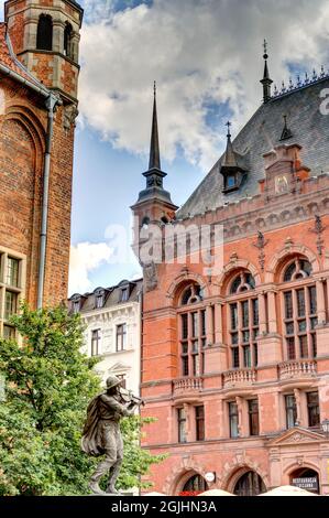 Torun Old Town, HDR Image Stock Photo