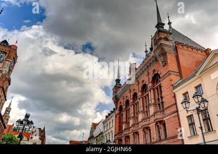 Torun Old Town, HDR Image Stock Photo