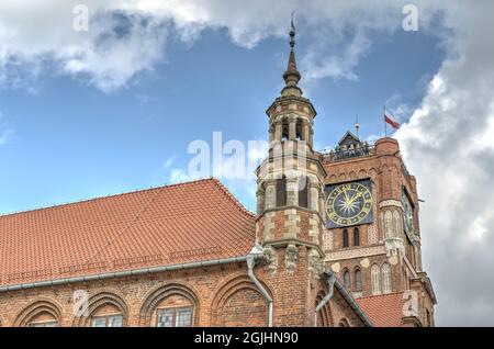 Torun Old Town, HDR Image Stock Photo