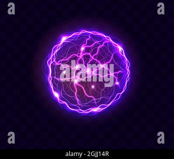 Powerful electrical discharge, Stock Vector