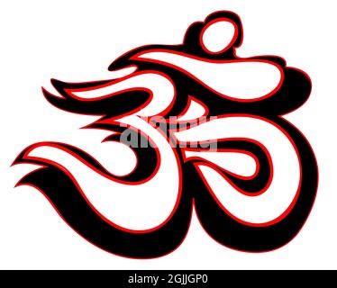 Graffity with 35 numbers text layered eps10 vector illustration isolated on white background. Stock Vector