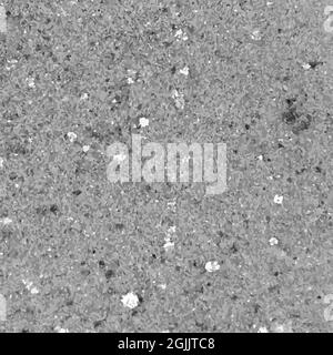 Abstract gray asphalt grunge background. Distress overlay texture of spots, ink, dots, scratches. Damaged backdrop. Dirty artistic design element Stock Vector