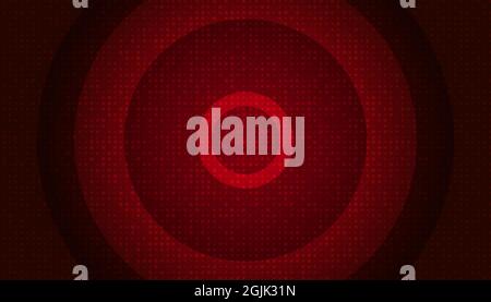 Database abstract digital background with circles and dots. Vector techno web futuristic banner. Future modern frame. Graphic design element Stock Vector