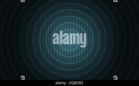 Binary code background. Data illustration. Matrix abstract concept. Digital cyber texture. Vector technology symbol Stock Vector