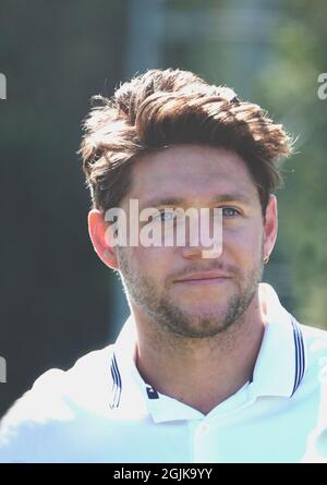 Wentworth, Surrey, UK   8th September, 2021  Niall Horan at the Celebrity Pro-Am prior to the PGA European TourÕs flagship event - the BMW / PGA Championship staged at the famous Wentworth Club. Stock Photo