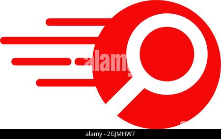Search icon logo design vector illustration template Stock Vector