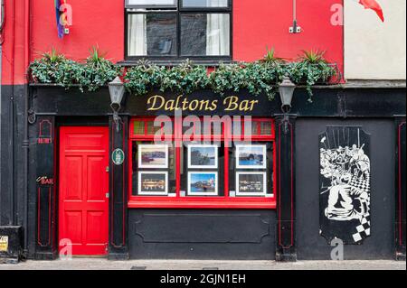 Kinsale, Ireland- July 15, 2021: Daltons Bar in Kinsale County Cork Stock Photo