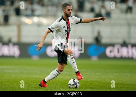 ISTANBUL, TURKEY - NOVEMBER 6: Miralem Pjanic of Besiktas JK during the  Super Lig match between Besiktas