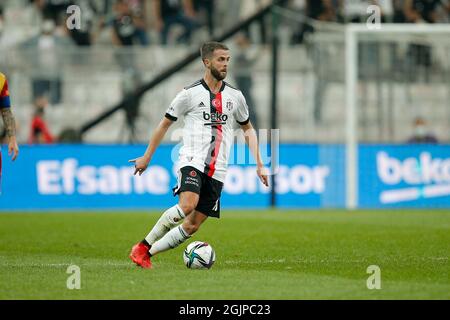 ISTANBUL, TURKEY - NOVEMBER 6: Miralem Pjanic of Besiktas JK during the  Super Lig match between Besiktas