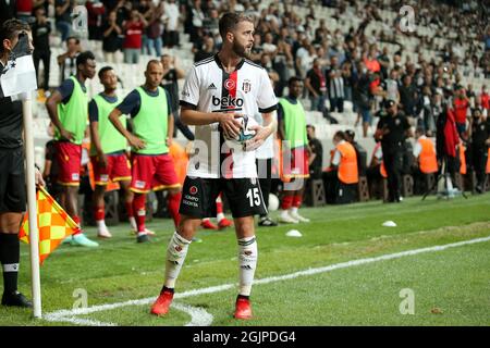 ISTANBUL, TURKEY - NOVEMBER 6: Miralem Pjanic of Besiktas JK during the  Super Lig match between Besiktas