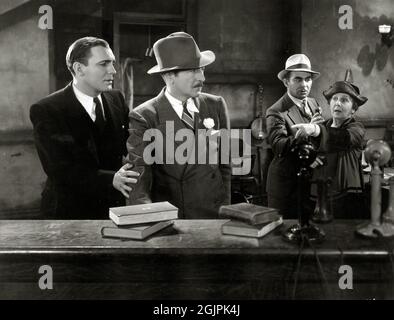 Pat O'Brien, Adolphe Menjou, 'The Front Page' (1931) UnitedArtists / File Reference # 34145-418THA Stock Photo