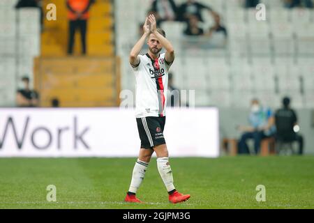 ISTANBUL, TURKEY - NOVEMBER 6: Miralem Pjanic of Besiktas JK during the  Super Lig match between Besiktas