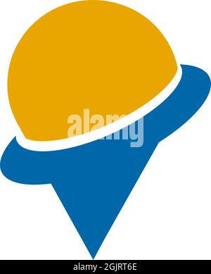 Pin location icon logo design inspiration vector template Stock Vector