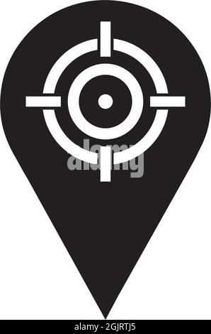 map point target logo inspiration Stock Vector Image & Art - Alamy