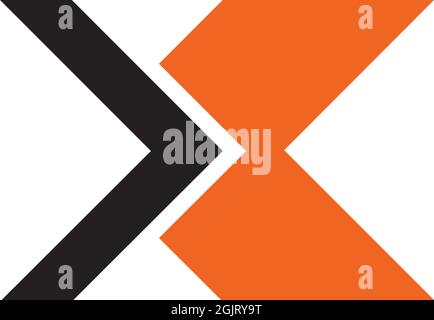 X letter initial icon logo design inspiration vector template Stock Vector