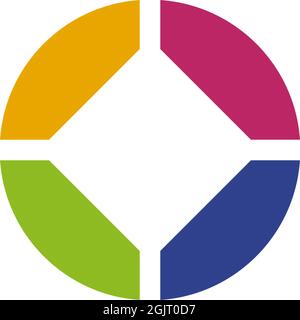 O letter initial icon logo design inspiration vector template Stock Vector
