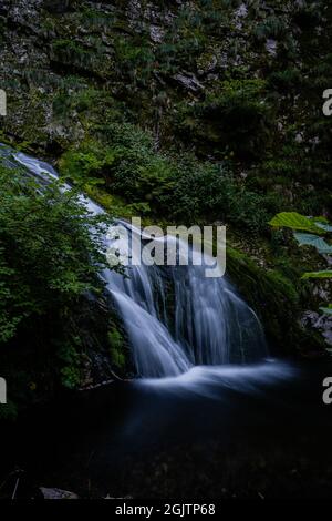 allerheiligen waterfalls of the black forest (Schwarzwald), Baden-Wuerttemberg, Germany Stock Photo