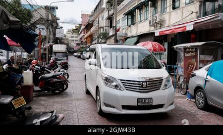 Look at EK TENG PHU KI (益生甫記) Heritage Coffee Shop, Phat Sai, Samphanthawong, Chinatown Bangkok Thailand Stock Photo