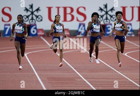 Zurich,,  09 Sep 2021  Seen in action during the Wanda Diamond League at Litzigrund Stadium Zurich Switzerland on September 09 2021 GlennSports Stock Photo