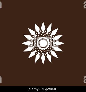 Flower of life design inspiration  vector illustration template Stock Vector