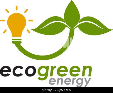 Green ecology icon design vector illustration template Stock Vector