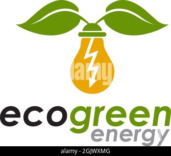 Green ecology icon design vector illustration template Stock Vector