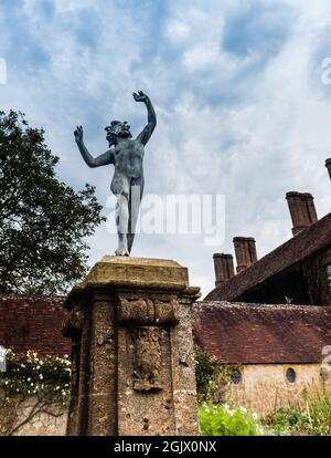 Barrington Court House and Gardens in Somerset. Stock Photo